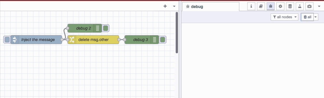 Deleting data from msg.other Deleting data from msg.other